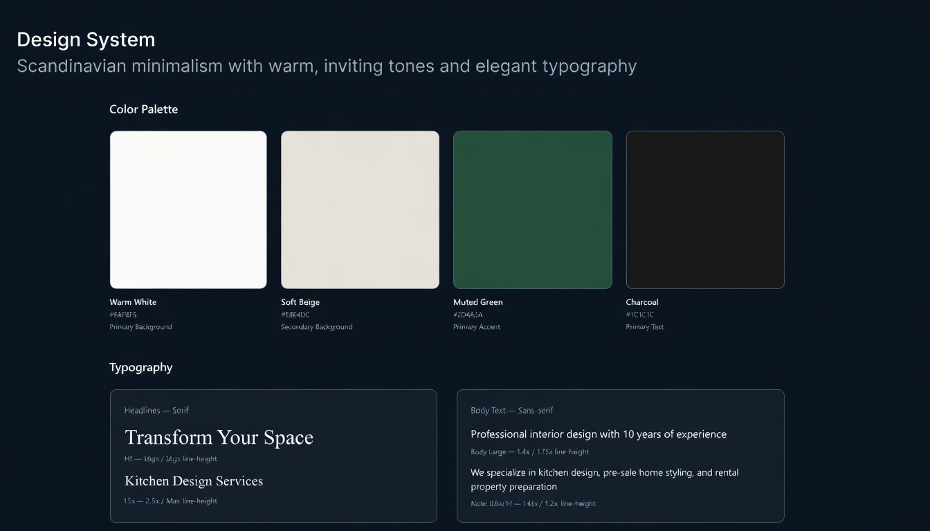 Design system board for Frida Studio